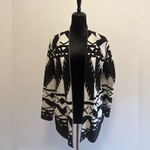 Black and White Cardigan